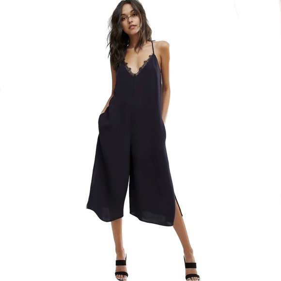 NEW FRENCH CONNECTION CULOTTE JUMPSUIT - Picture 11 of 11